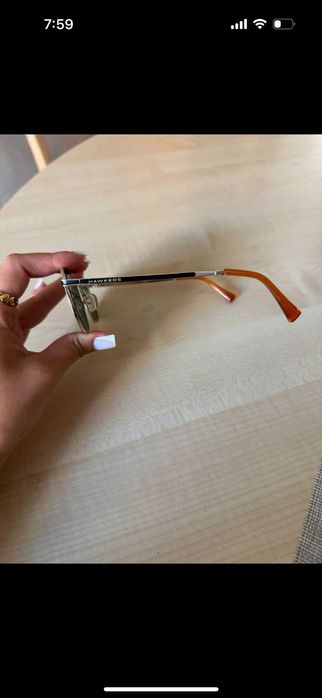 Oculos de Sol da Hawkers, como novos, verde e preto. Vendo em separado