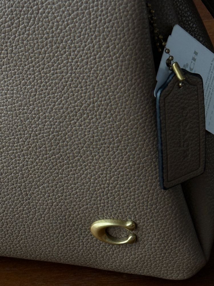 Сумка Coach шкіряна