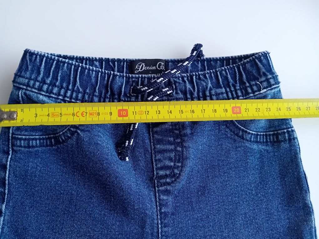 Spodnie jeansowe ze steczem