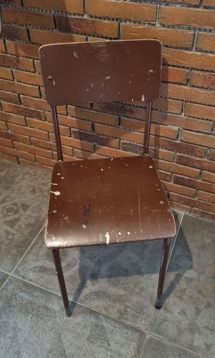 Krzesło z PRL Loft Industrial