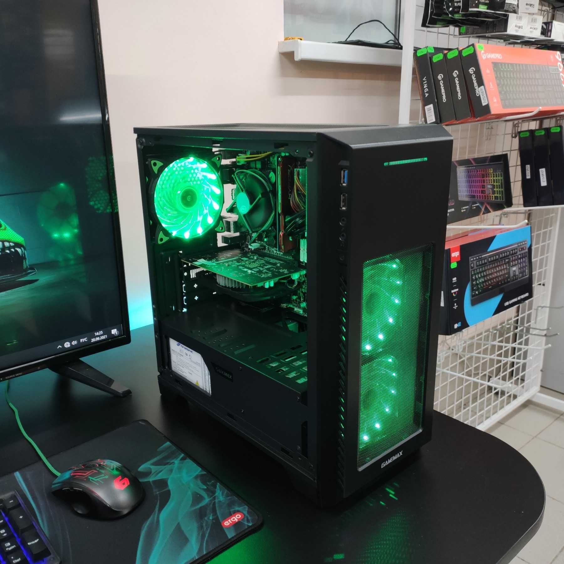 Игровой Компютер Intel Core i5, 12GB RAM, GTX 1050 ti 4GB, SSD + HDD