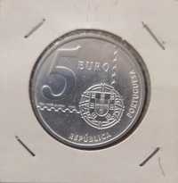 Moeda de 5 euros em prata de 2003