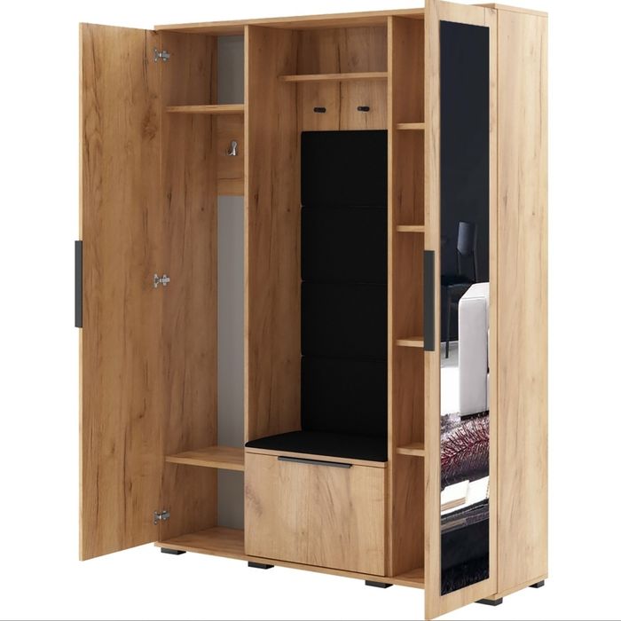 Szafa Garderoba Tapicerowana LAURA Prawa 190x120x35