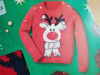 Sweterek Świąteczny z efektami dźwięku i światła 86-92 Lupilu Nowy