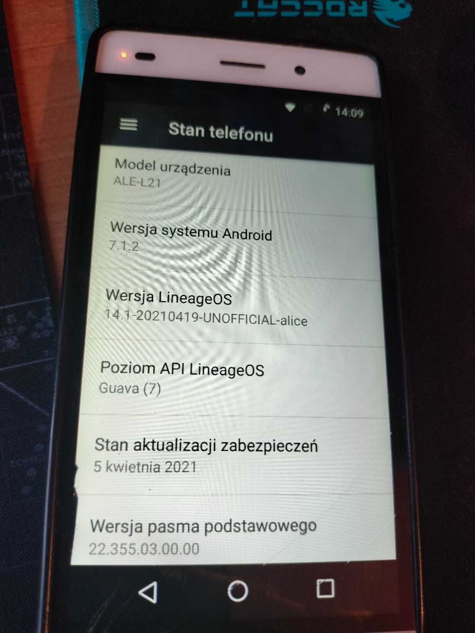 Huawei P8 Lite 2/16 dla dzieci, do bajek, zastępczy