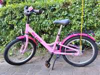 Rower Puky Yuky 16 cali różowy dziewczęcy