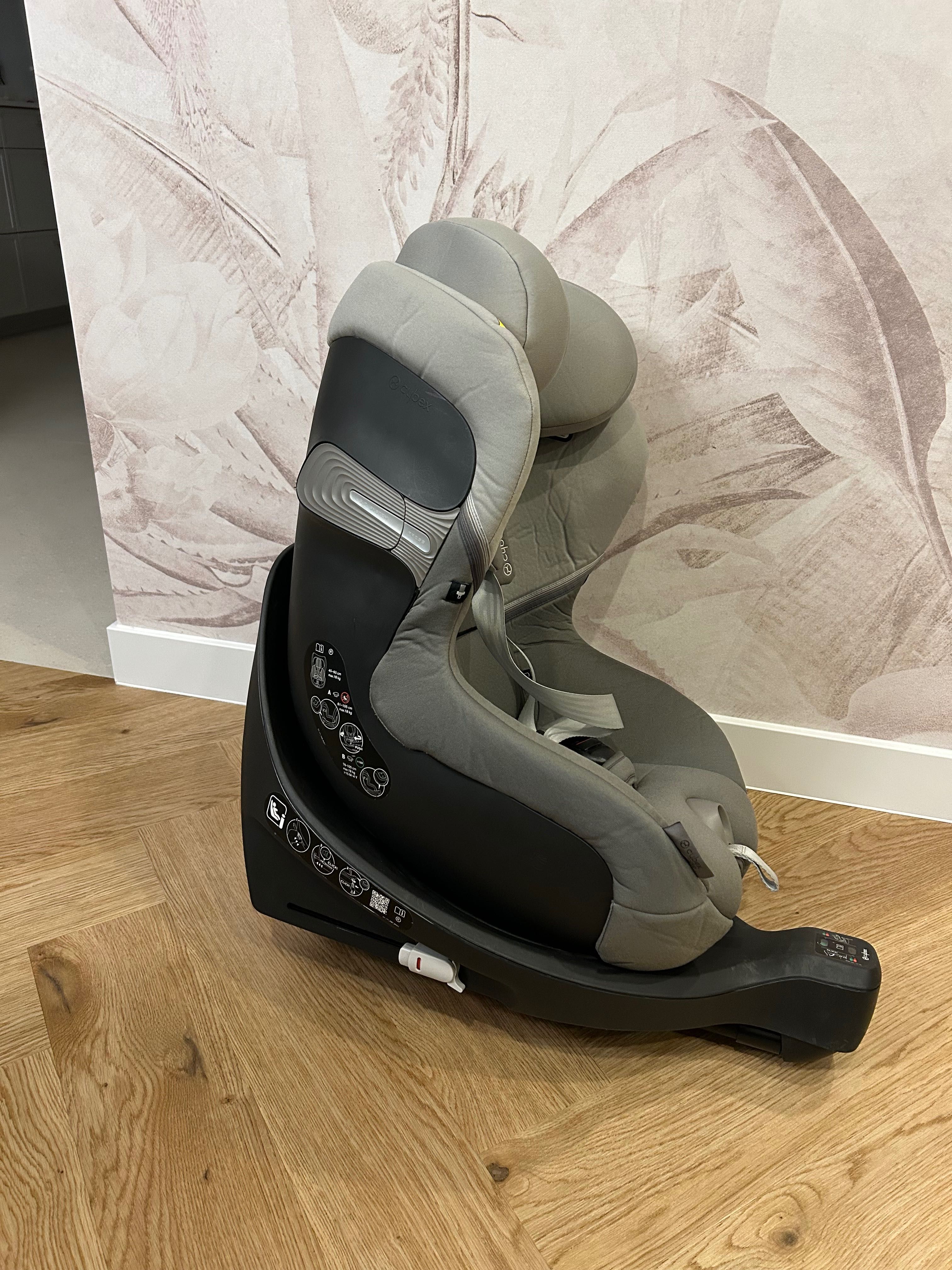 Cybex SIRONA SX2 I-SIZE Soho Grey RWF 0-18 kg bezwypadkowy stan bdb