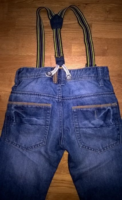 spodnie jeans nowe 122