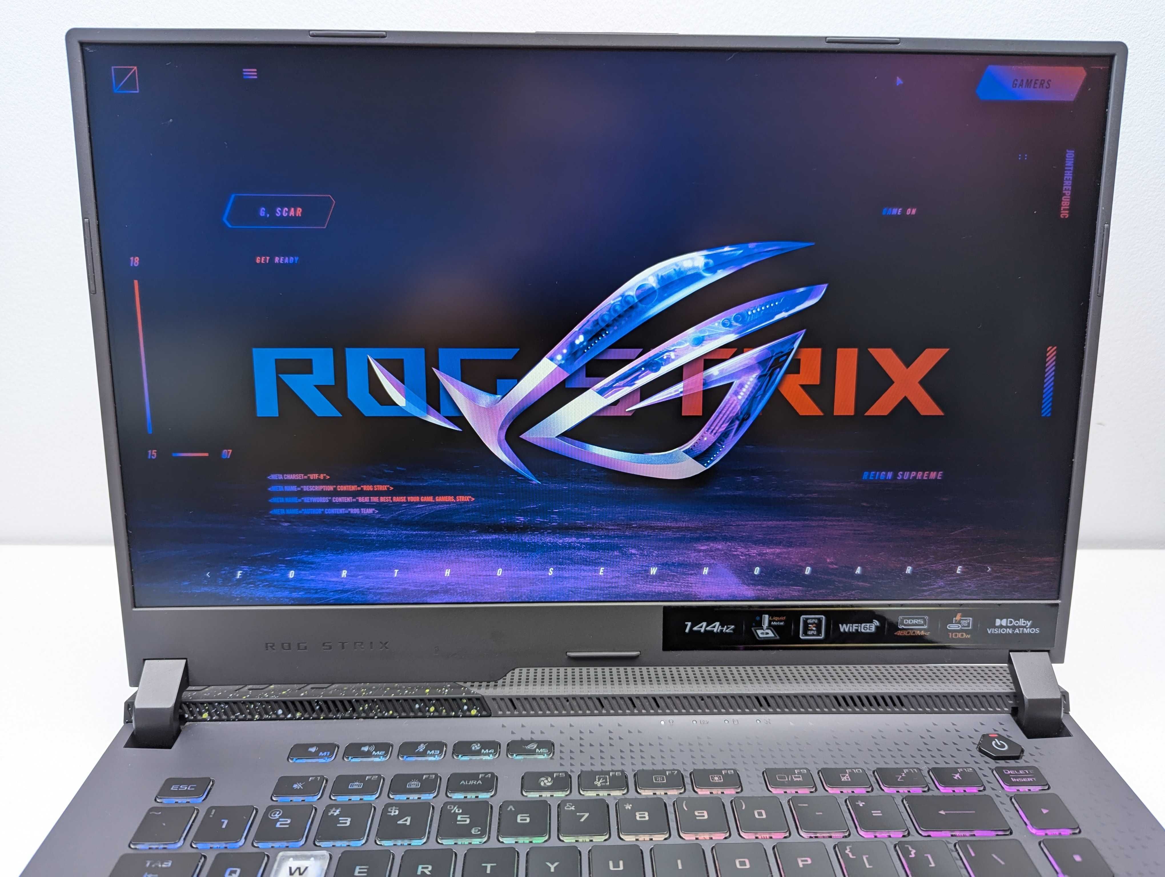 LAPTOP GAMINGOWY Asus ROG Strix RTX 3050 Ryzen 7 6800H 144 hz