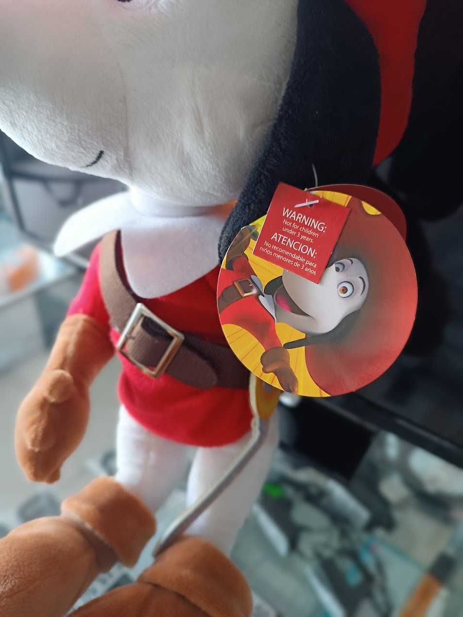 PROMO:Peluche Dartacão Dartacão e os Três Moscãoteiros 40cm