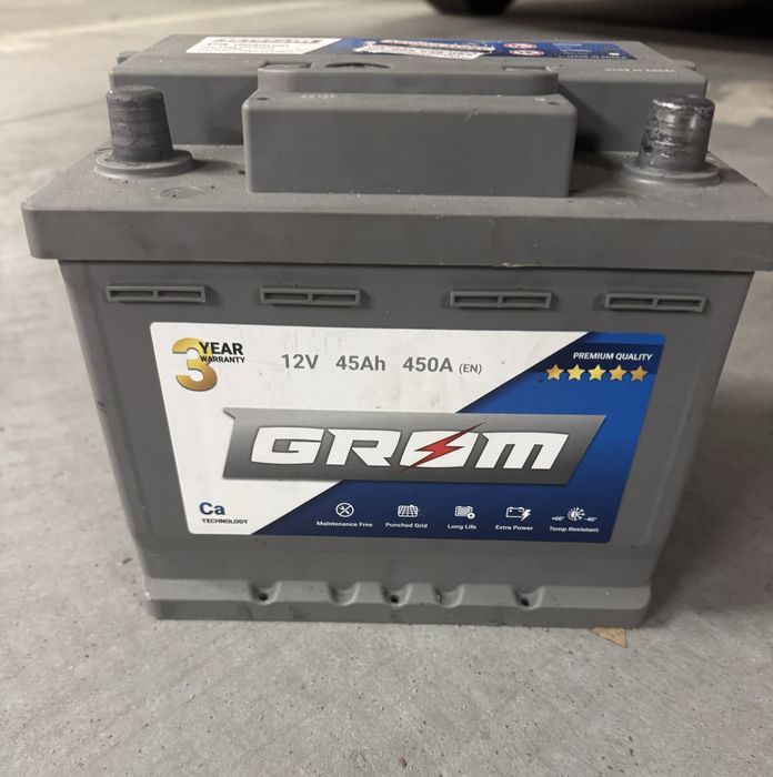 Akumulator GROM Premium 45Ah 450A EN DTR