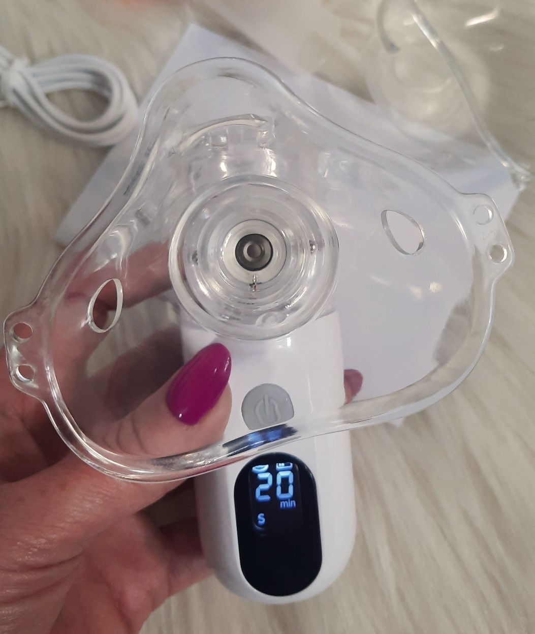 Urządzenie do przeprowadzania inhalacji dla dzieci i dorosłych