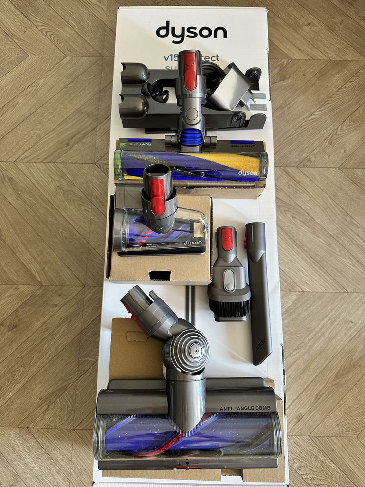 Turboszczotka laser optic fluffy dyson v15