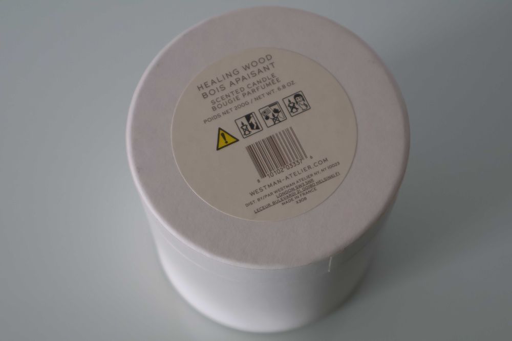 Vela Westman Atelier Healing Wood Candle – PORTES INCLUÍDOS