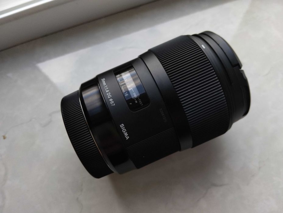 Об'єктив Sigma AF 35mm f/1,4 ART- Canon, як Новий