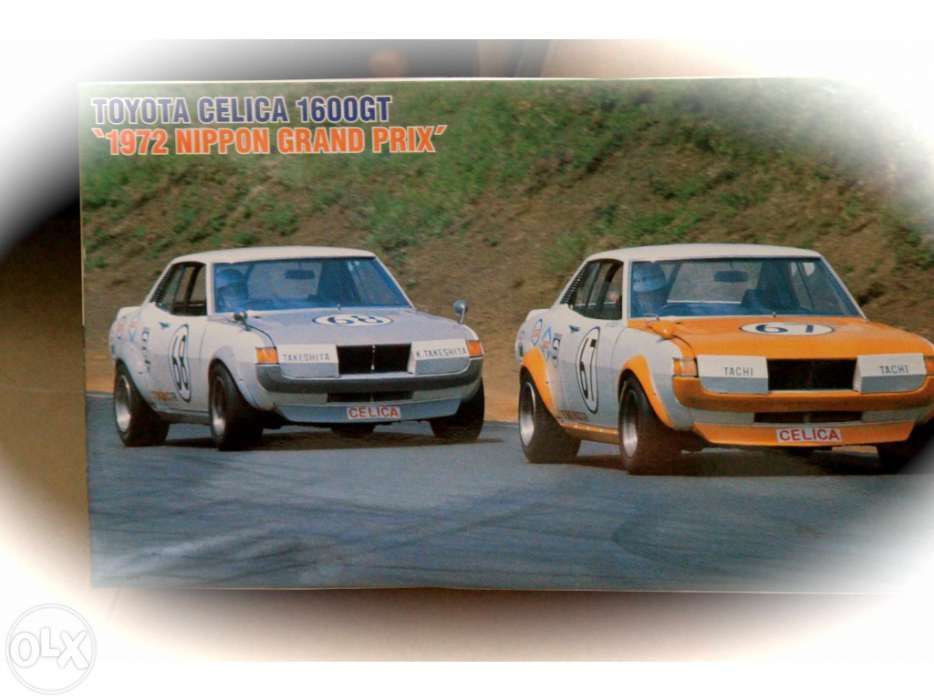 Kit modelismo toyota celica 1600gt – hasegawa 1972