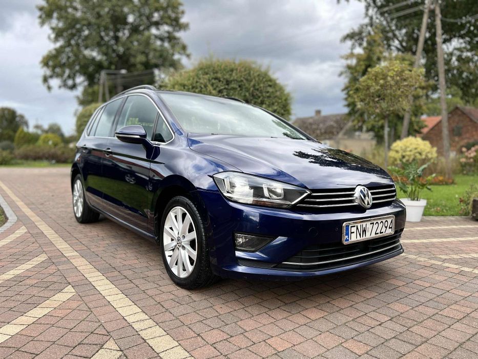 Volkswagen sportsvan 2017 rok salon Polska 1,6 TDI