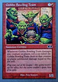 Magic the Gathering  - Goblin Bowling Team - Unglued Edition