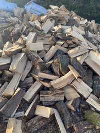 Drewno kominkowe dąb transport od 4m