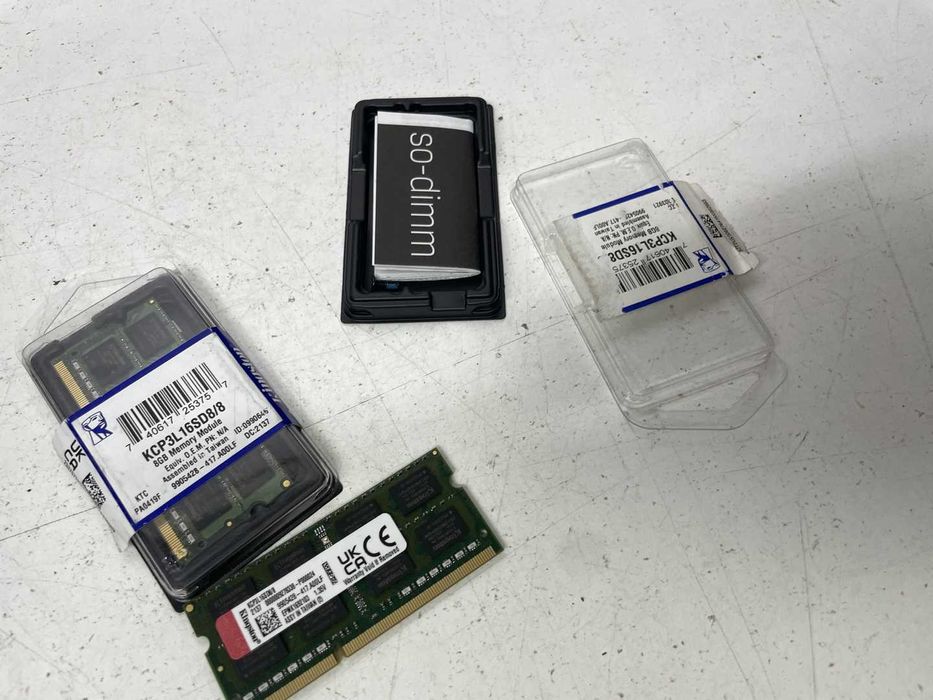 Оперативная память Kingston SODIMM 8GB DDR3L-1600 PC3-12800