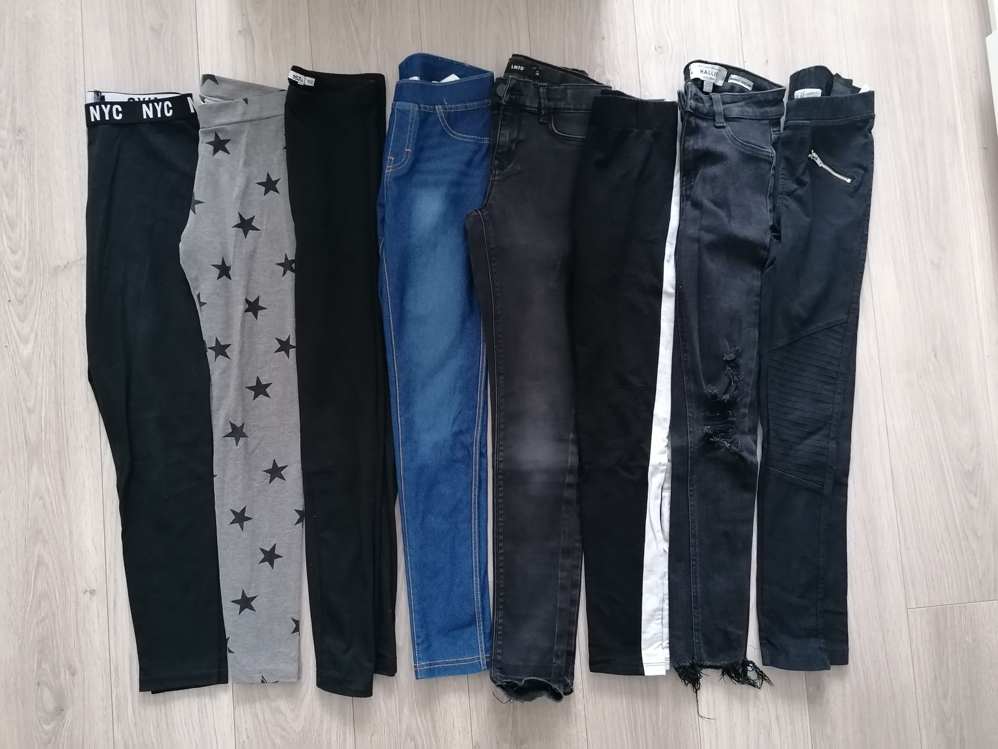 Spodnie legginsy 146 cm