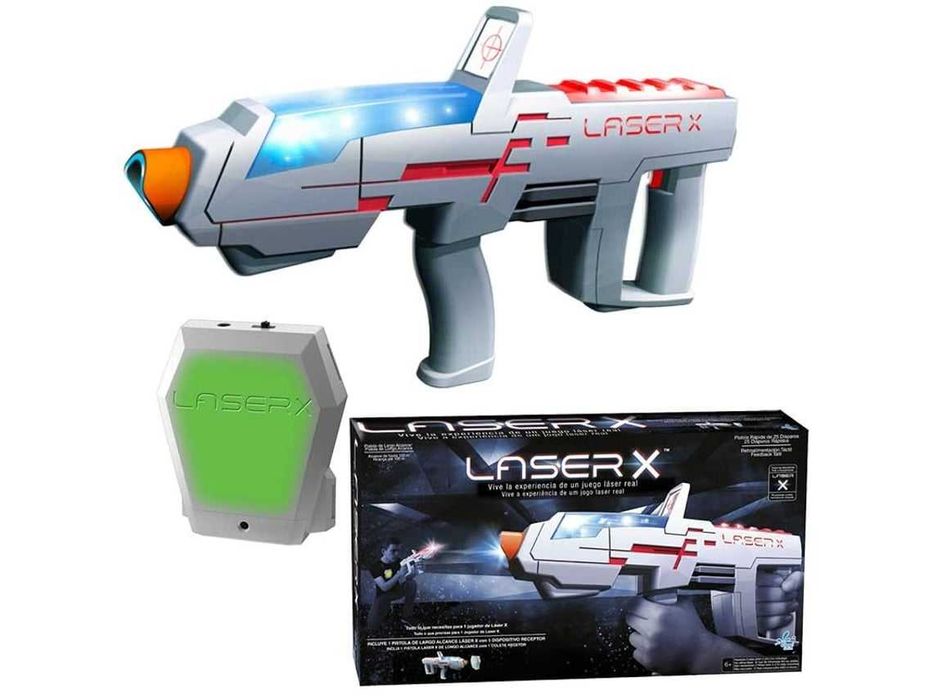 2 Pistolas e Blaster Laser X