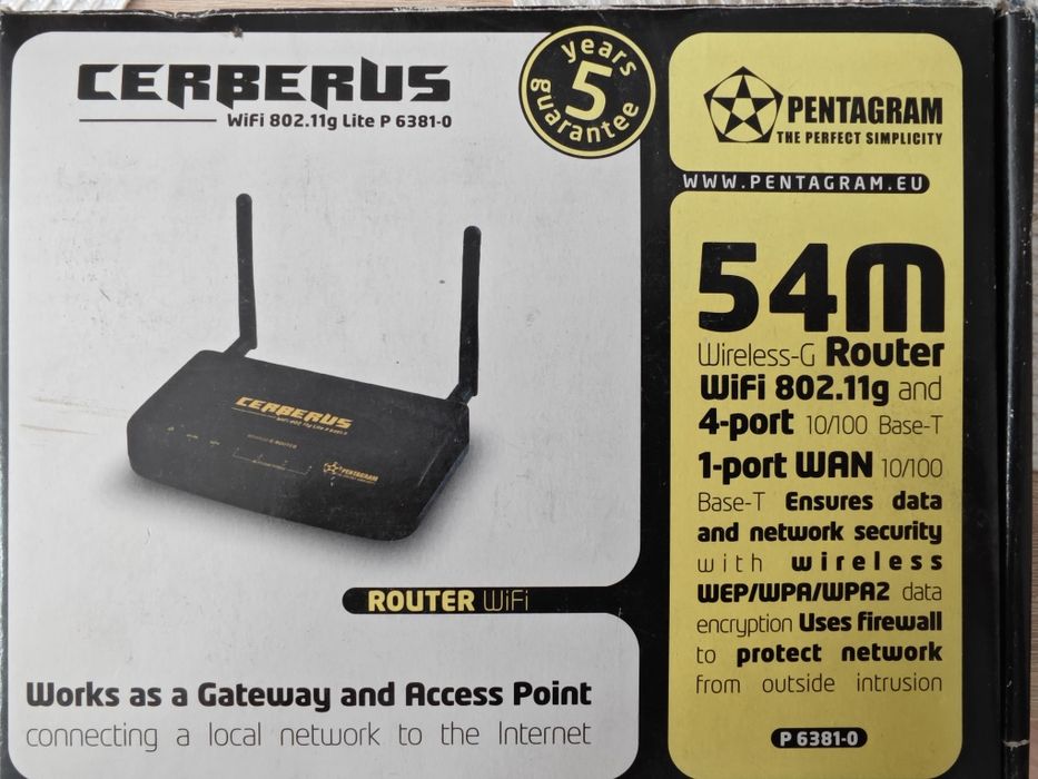 Router Bezprzewodowy Pentagram Cerberus P 6381-0