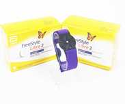 Opaska ochronna na sensor FreeStyle Libre 2 FIOLETOWA
