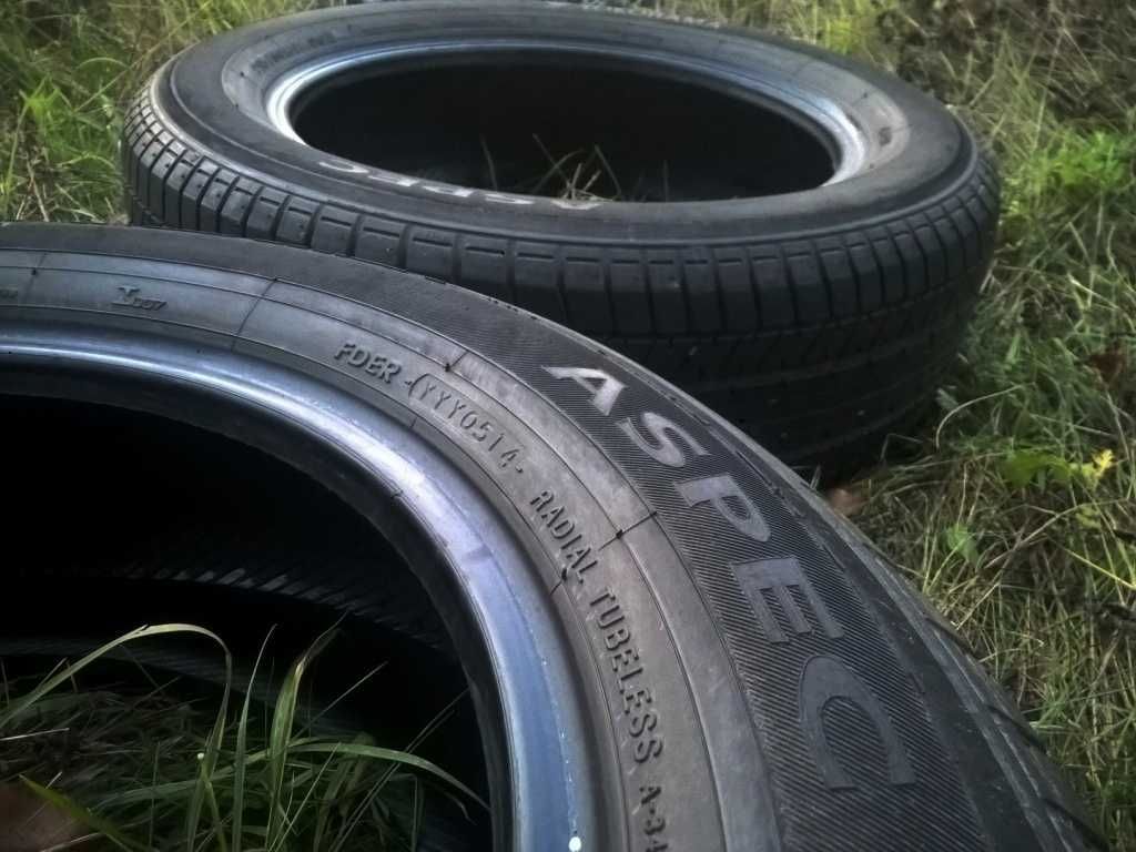 215/60R17 96H 2Opony YOKOHAMA Aspec A349 A-349A Japan 2019 Bieżnik~75%