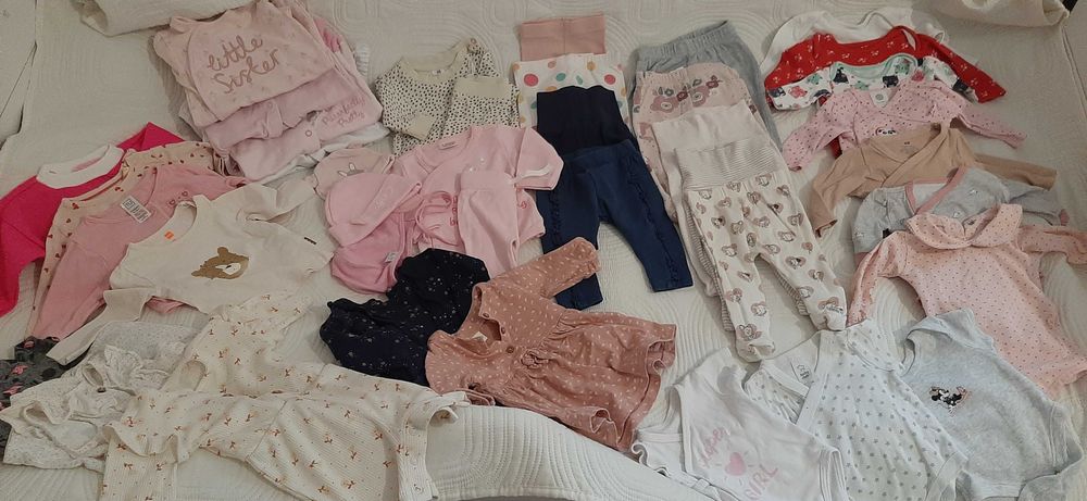 Mega wyprawka dla dziewczynki 56