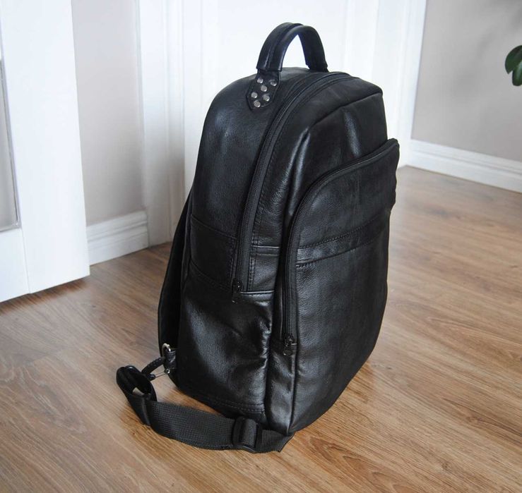 Чоловічий шкіряний рюкзак Max / кожаный мужской рюкзак