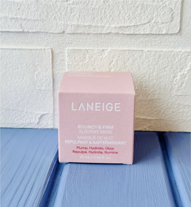 Laneige bouncy & firm sleeping mask антивікова нічна маска 25мл