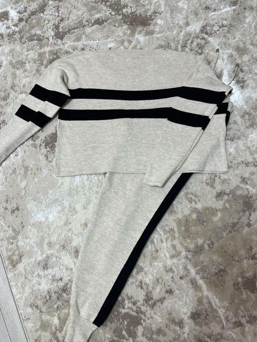 Костют трикотажний вязаний штани кофта