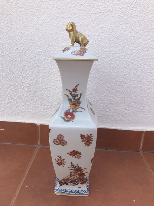 Vaso Vista Alegre Coleção Samurai