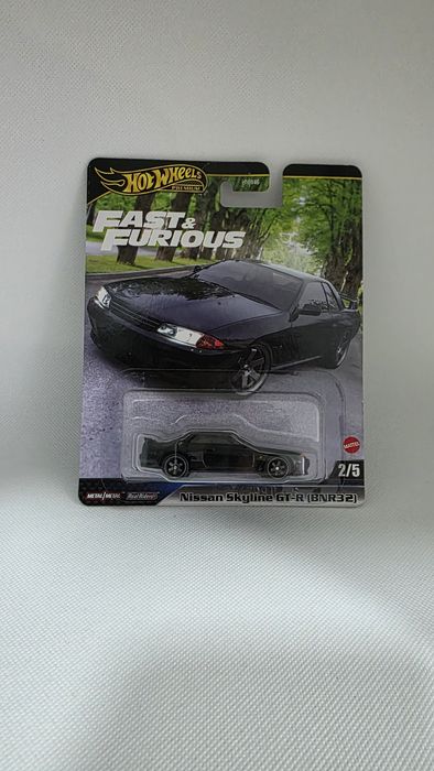 Hot Wheels Nissan Skyline GT-R (BNR32) Premium Fast&Furious + Protekto