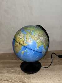 Podświetlany globus