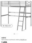 Łóżko piętrowe Ikea