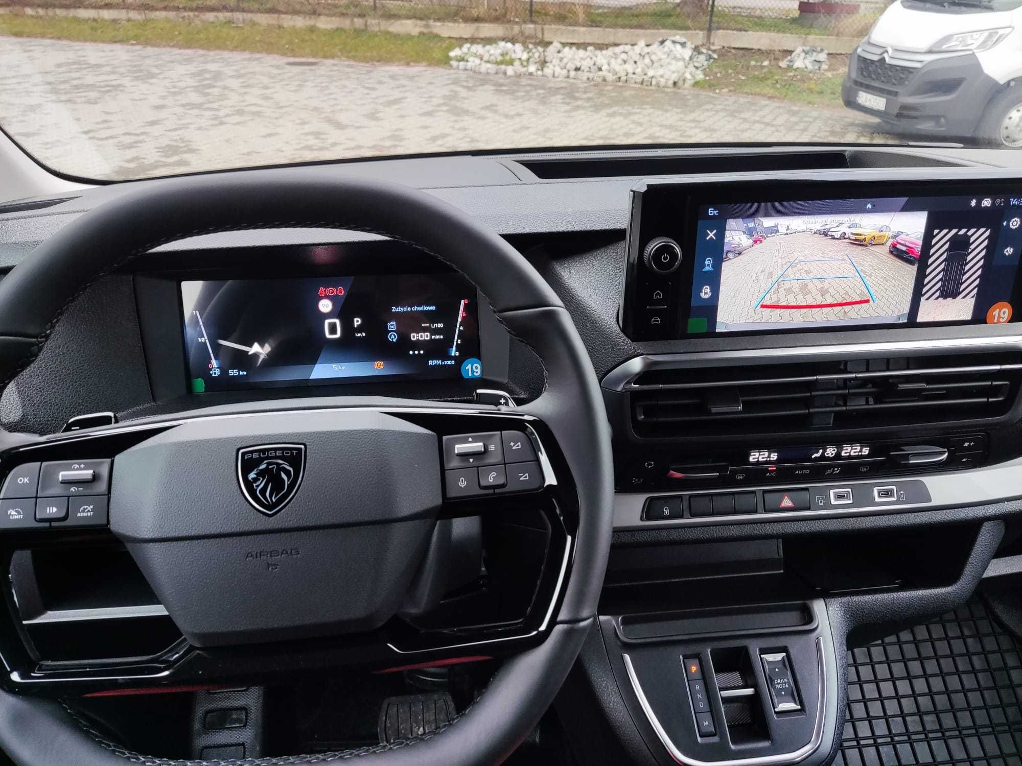 WYNAJEM BUSA 8 i 9 Osobowego PEUGEOT Traveler, automat, Nowy !!!