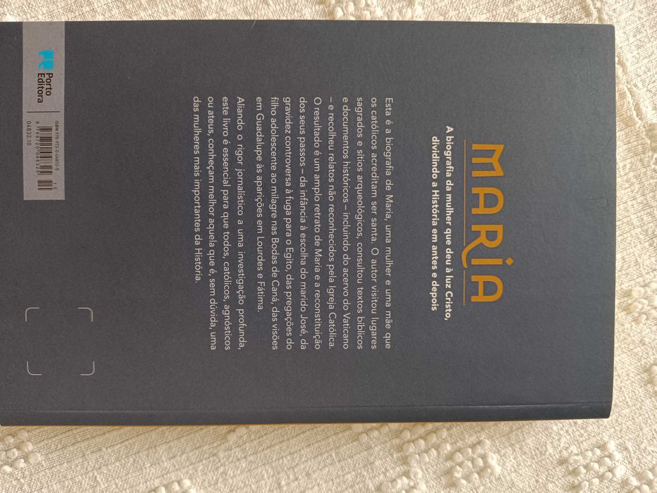 Vendo Livro "Maria"