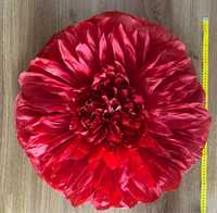 Flor gigante de papel crepe - decorativa - diâmetro +/-67cm