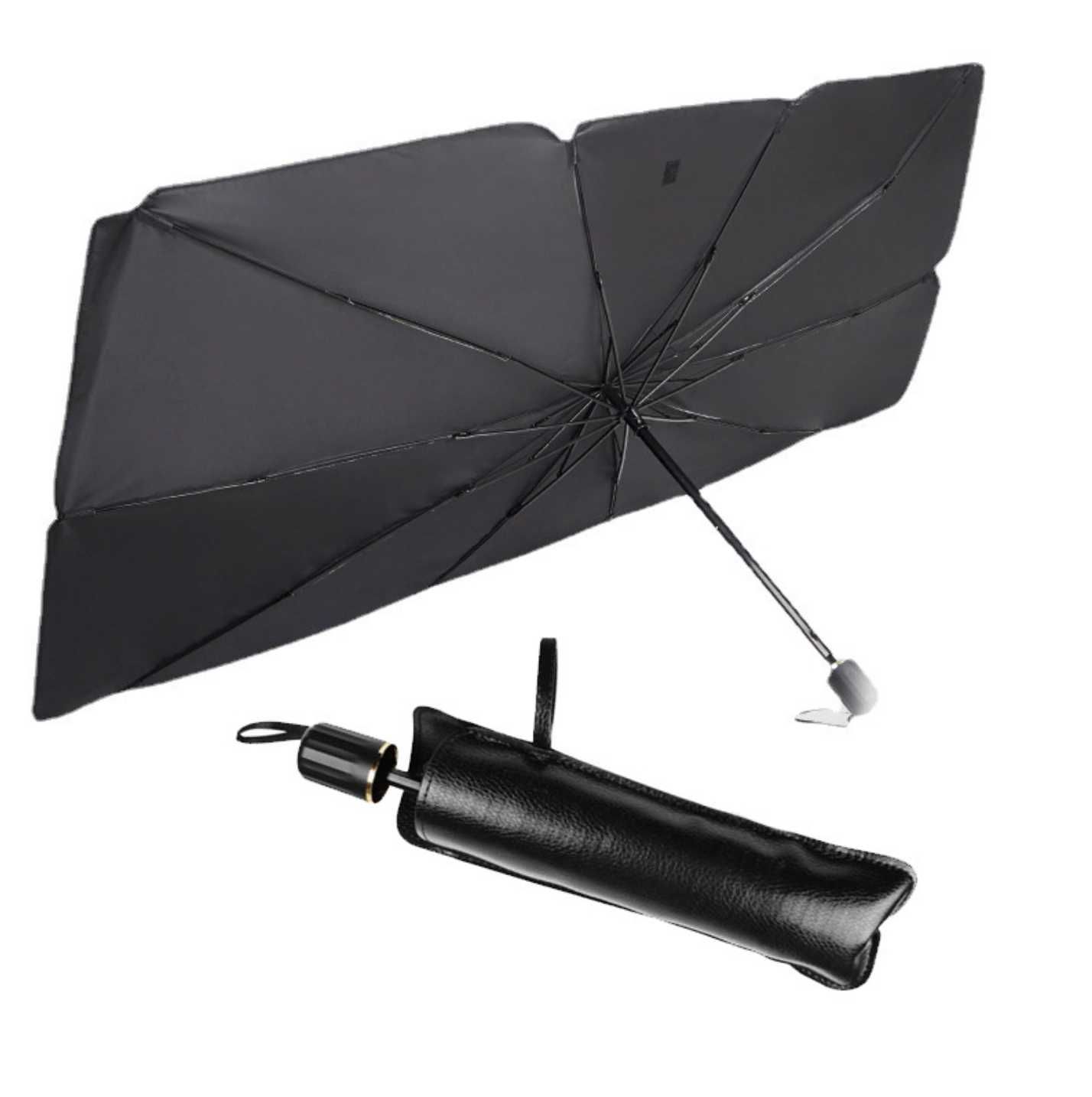 Автомобильный солнцезащитный зонт Axxis на лобовое стекло 65*125 см
