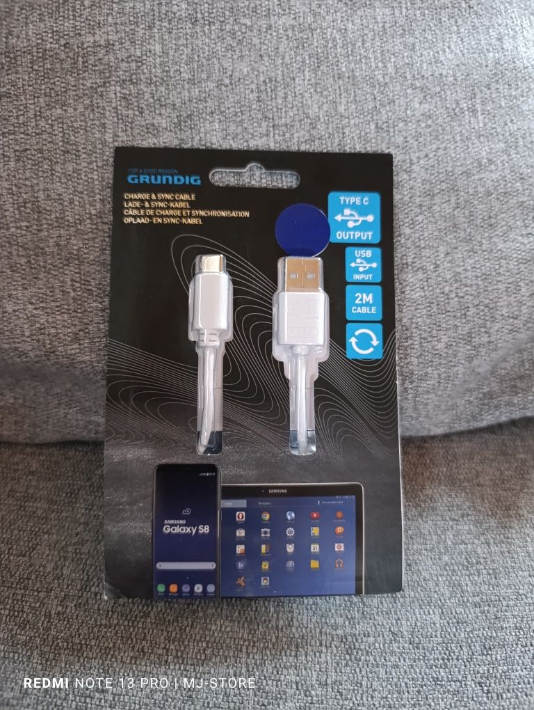 Kabel USB typ C 2 metry