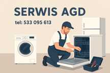 Serwis AGD - Naprawa pralek, lodówek, zmywarek, płyty.Terminy na Dziś!