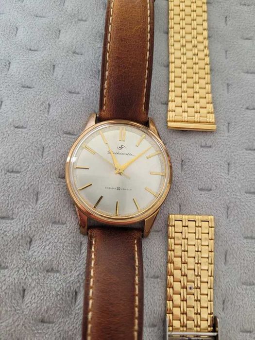 Zegarek SEIKO złocony