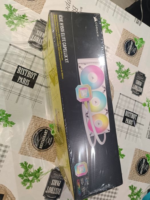 Watercooling Corsair iCUE H150i ELITE CAPELLIX – Novo e Selado