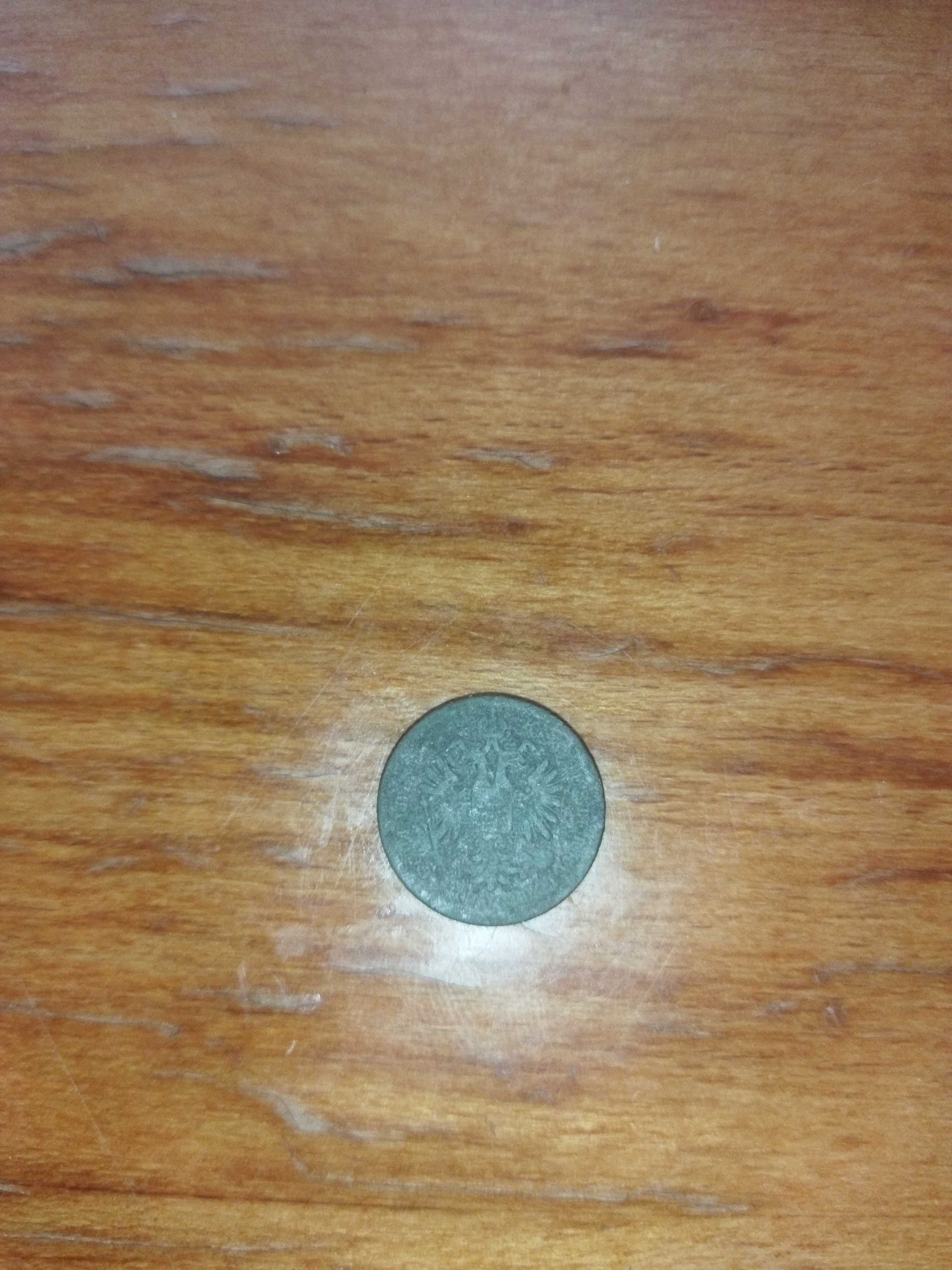 Монета-1 крейцер 1858 року