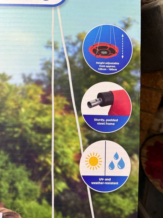 Дитяча гойдалка-гніздо PLAYTIVE 140