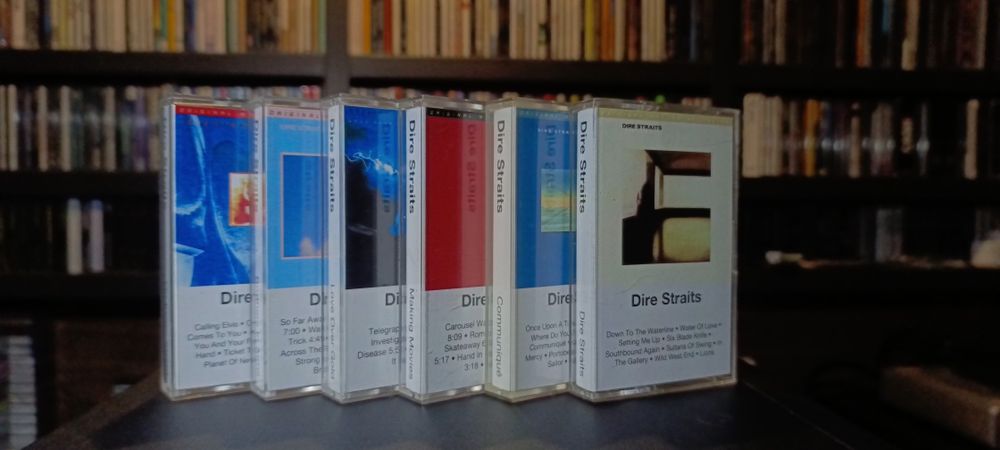 Аудіо касети Dire Straits.