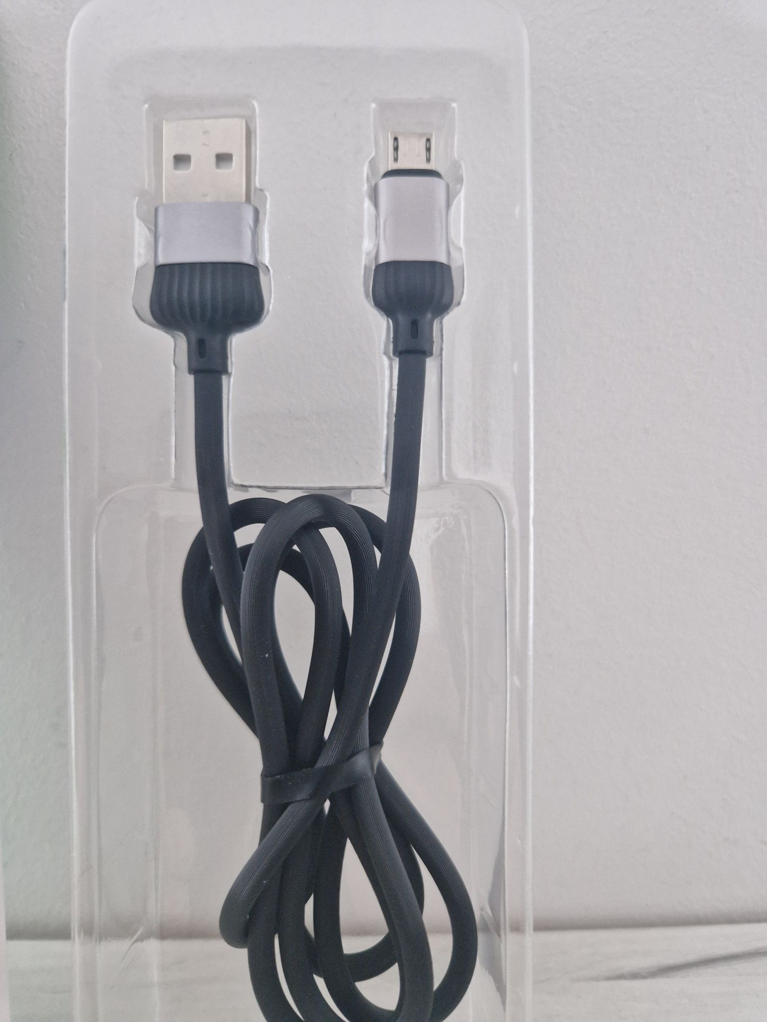 Borofone Kabel BX28 Dignity - USB na Micro USB - 2,4A 1 metr szary