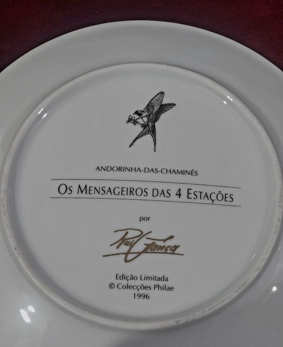 Pratos Decorativos Os Mensageiros Das 4 Estacoes